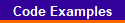 Code Examples
